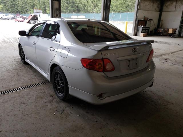 Photo 3 from auction – 2010 TOYOTA COROLLA BA with VIN 2T1BU4EE7AC386688