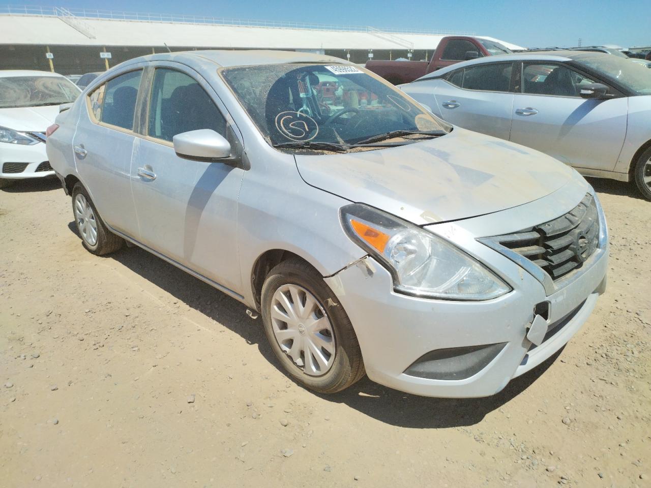NISSAN VERSA S 2017 with VIN 3N1CN7AP5HK428883 - Photo from auction