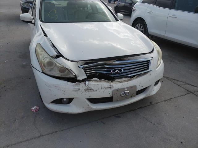 Photo 9 from auction – 2011 INFINITI G25 BASE with VIN JN1DV6AP8BM831004