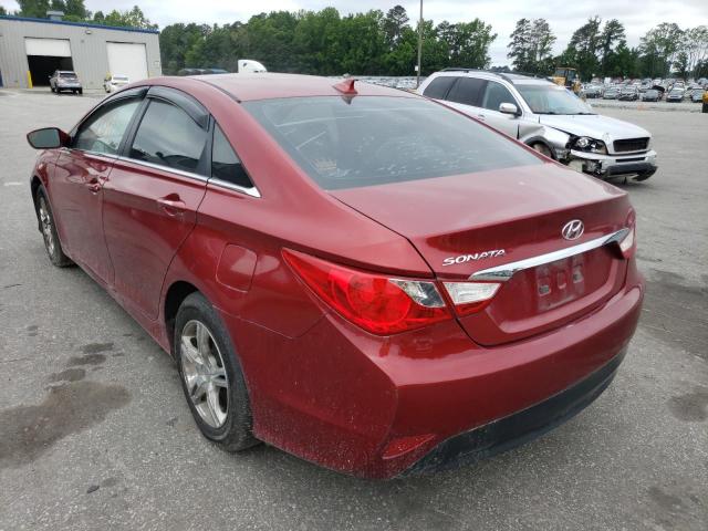 Photo 3 from auction – 2014 HYUNDAI SONATA GLS with VIN 5NPEB4AC1EH863979
