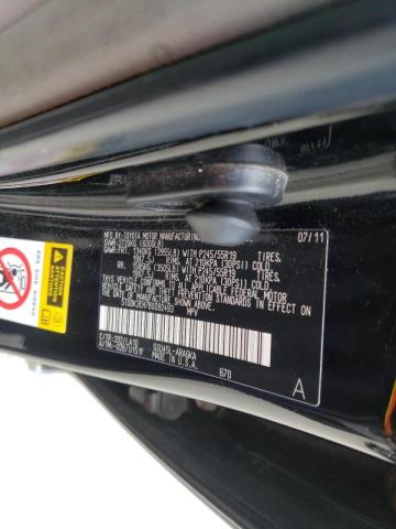 Photo 10 from auction – 2011 TOYOTA HIGHLANDER with VIN 5TDDK3EH7BS092493