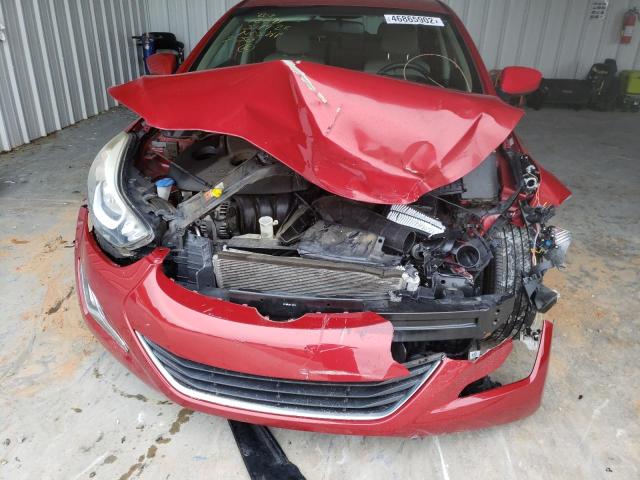 Photo 9 from auction – 2016 HYUNDAI ELANTRA SE with VIN KMHDH4AE2GU587523