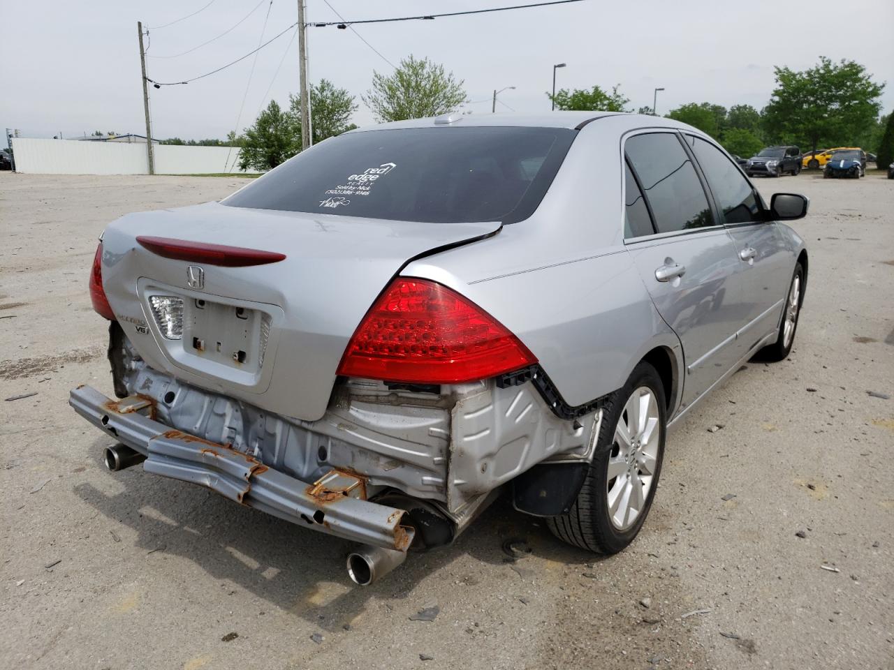 Photo 4 from auction – 2007 HONDA ACCORD EX with VIN 1HGCM66567A044744