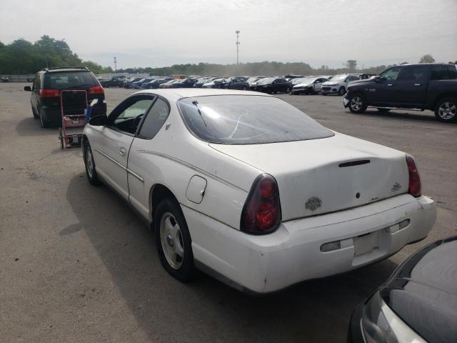 Photo 3 from auction – 2001 CHEVROLET MONTE CARL with VIN 2G1WW12E519311415