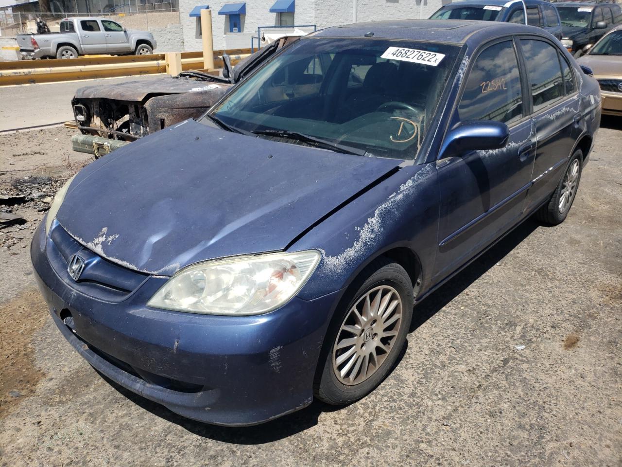 Photo 2 from auction – 2005 HONDA CIVIC EX with VIN 2HGES26745H612111