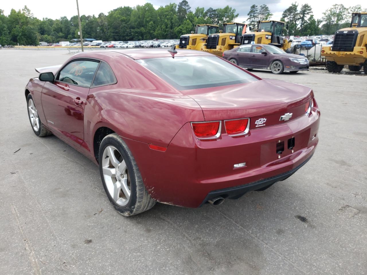 Photo 3 from auction – 2010 CHEVROLET CAMARO LT with VIN 2G1FB1EV7A9220332