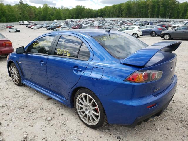 Photo 3 from auction – 2012 MITSUBISHI LANCER EVO with VIN JA32W8FVXCU021149