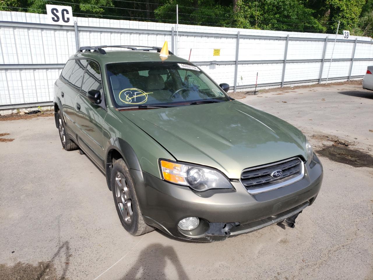 SUBARU LEGACY OUT 2005 with VIN 4S4BP61C457324644 - Photo from auction