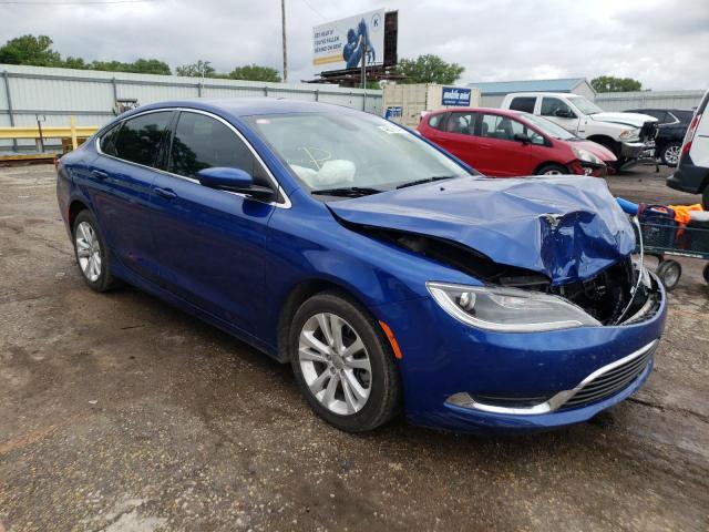 CHRYSLER 200 LIMITE 2016 with VIN 1C3CCCAG0GN184519 - Photo from auction