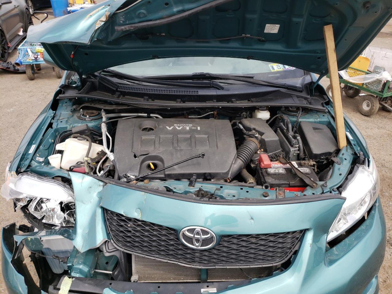 Photo 7 from auction – 2009 TOYOTA COROLLA BA with VIN 1NXBU40E59Z145827