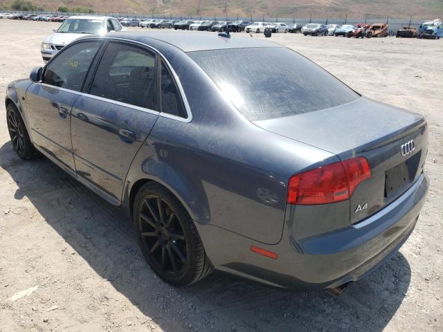 Photo 3 from auction – 2008 AUDI A4 2.0T with VIN WAUAF78E18A115883