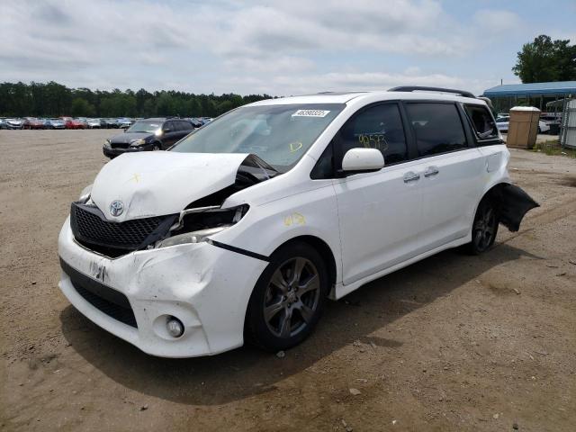 Photo 2 from auction – 2017 TOYOTA SIENNA SE with VIN 5TDXZ3DC6HS822434