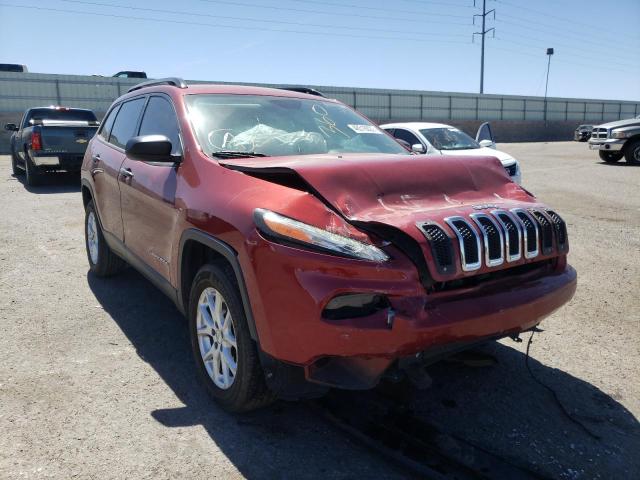 Photo 1 from auction – 2016 JEEP CHEROKEE S with VIN 1C4PJMAB8GW215507