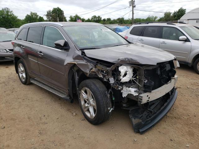 TOYOTA HIGHLANDER 2016 with VIN 5TDDKRFH3GS341073 - Photo from auction