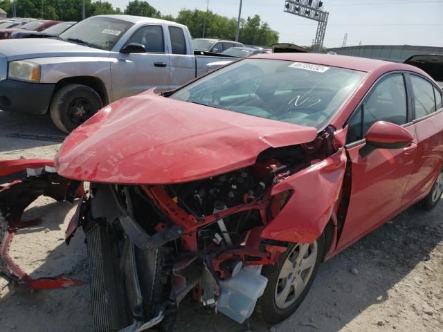 Photo 2 from auction – 2017 CHEVROLET CRUZE LS with VIN 1G1BC5SM2H7130242