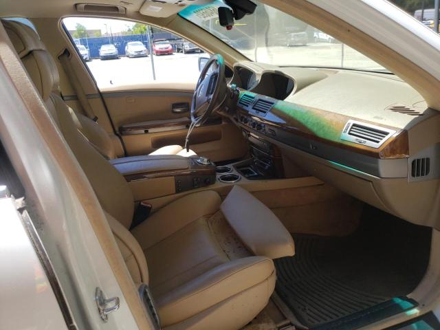 Photo 5 from auction – 2003 BMW 745 I with VIN WBAGL63423DP61582