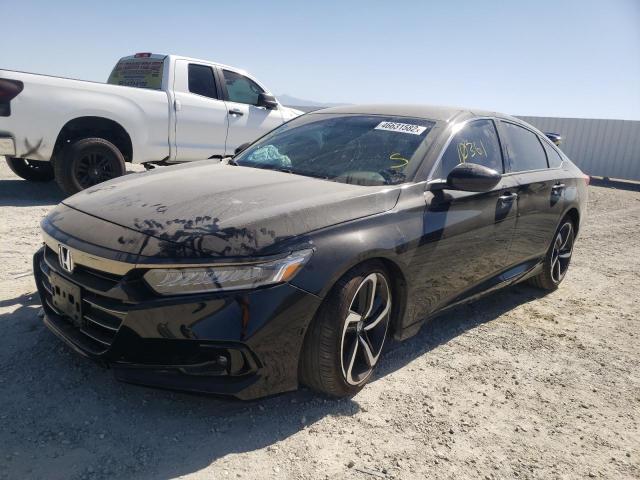 Photo 2 from auction – 2021 HONDA ACCORD with VIN 1HGCV2F3XMA023072