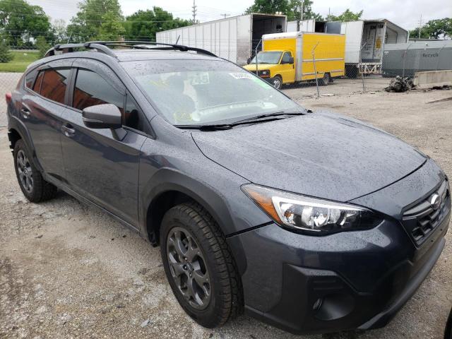 SUBARU CROSSTREK 2021 with VIN JF2GTHSC9MH318302 - Photo from auction
