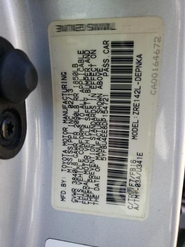 Photo 10 from auction – 2013 TOYOTA COROLLA BA with VIN 5YFBU4EE8DP154721