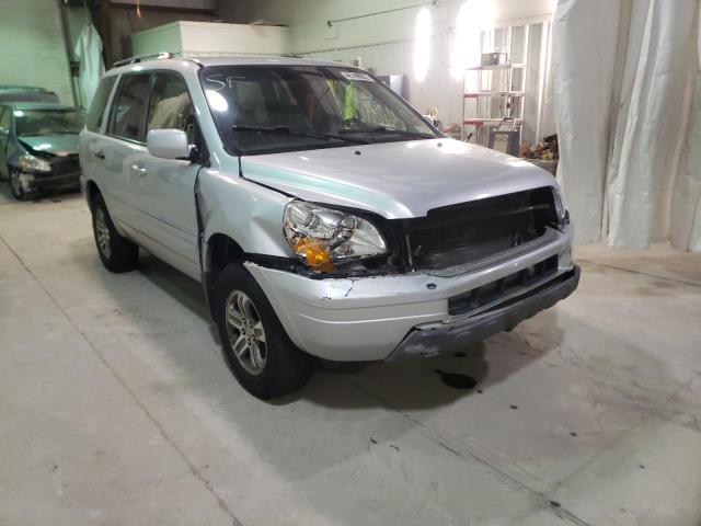 HONDA PILOT EXL 2004 with VIN 2HKYF18584H613712 - Photo from auction