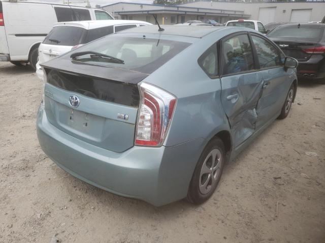 Photo 4 from auction – 2013 TOYOTA PRIUS with VIN JTDKN3DU7D5615937
