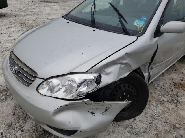 Photo 9 from auction – 2003 TOYOTA COROLLA CE with VIN 1NXBR32E13Z108323