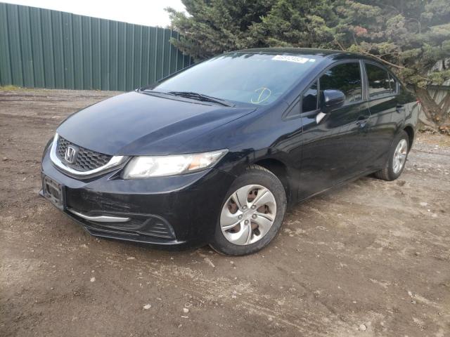 Photo 2 from auction – 2014 HONDA CIVIC LX with VIN 19XFB2F58EE000717
