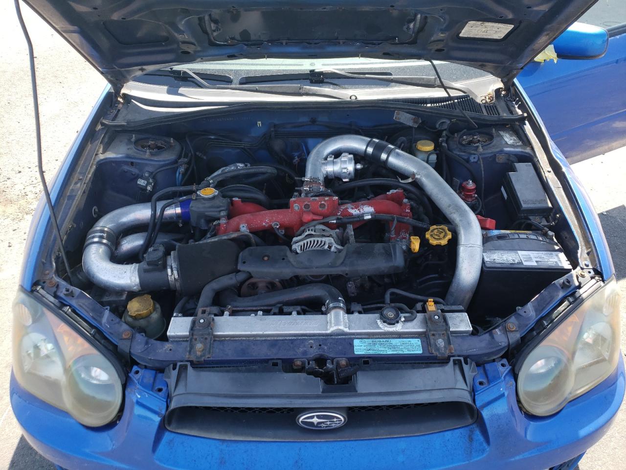 Photo 7 from auction – 2004 SUBARU IMPREZA WR with VIN JF1GD70684L510011
