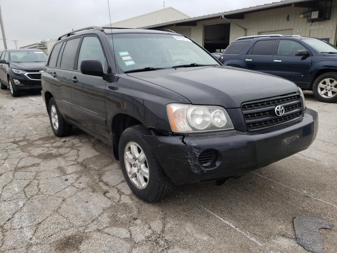 TOYOTA HIGHLANDER 2002 with VIN JTEGF21A420031167 - Photo from auction