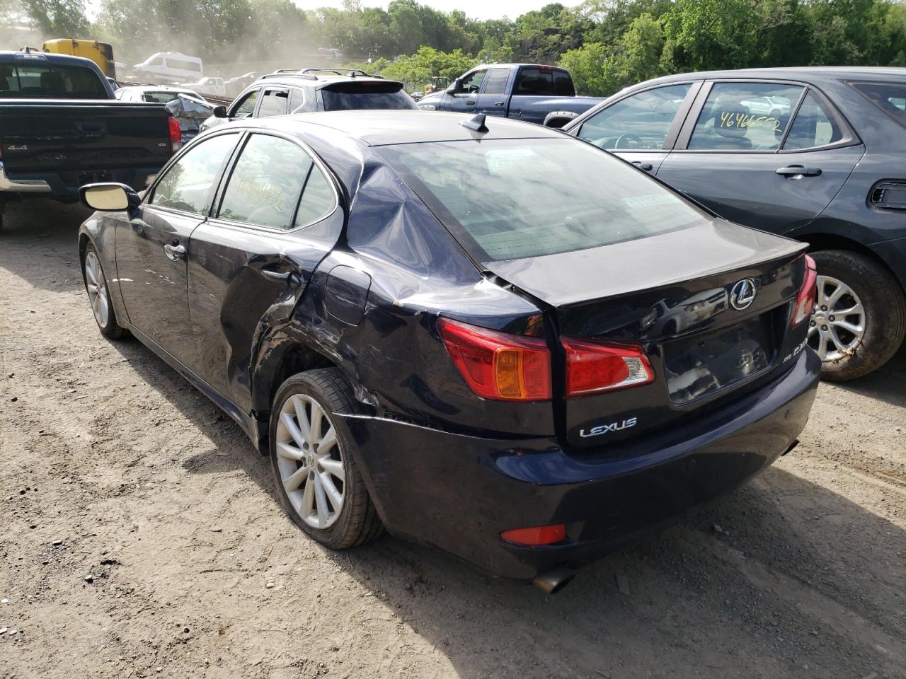Photo 3 from auction – 2009 LEXUS IS 250 with VIN JTHCK262992028777