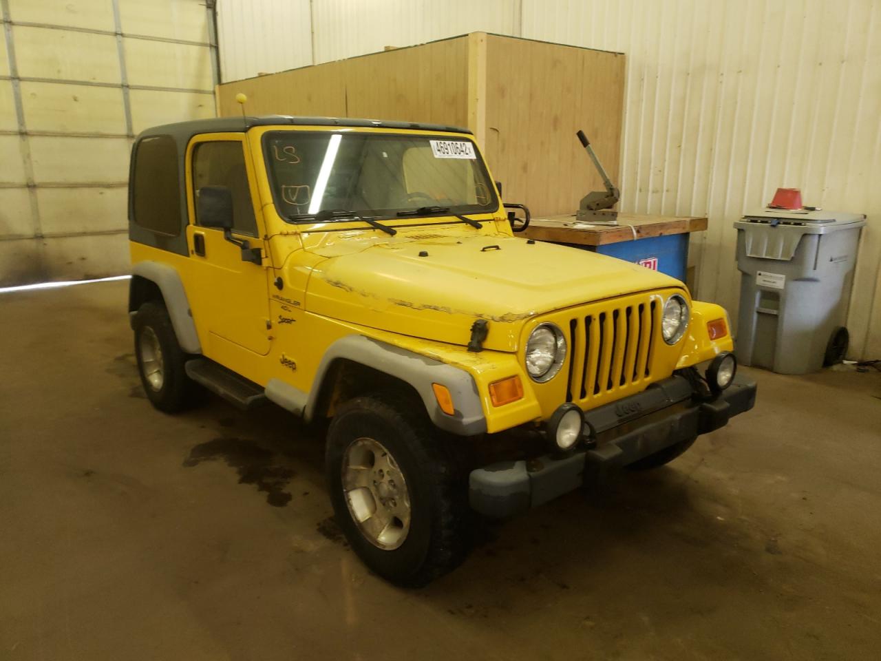 Photo 1 from auction – 2001 JEEP WRANGLER / with VIN 1J4FA49S41P371314