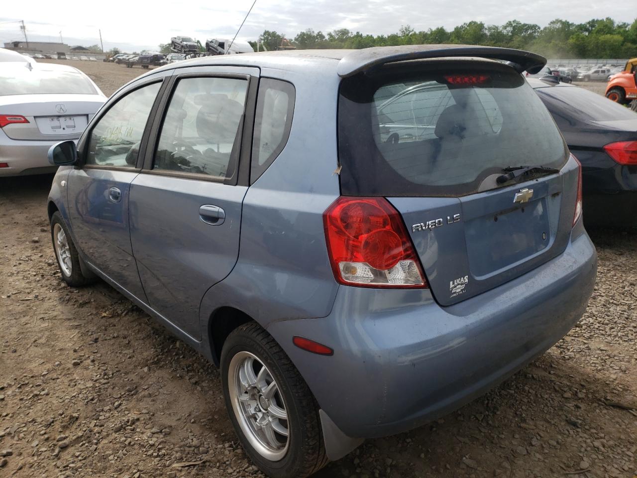 Photo 3 from auction – 2006 CHEVROLET AVEO BASE with VIN KL1TD66656B598350