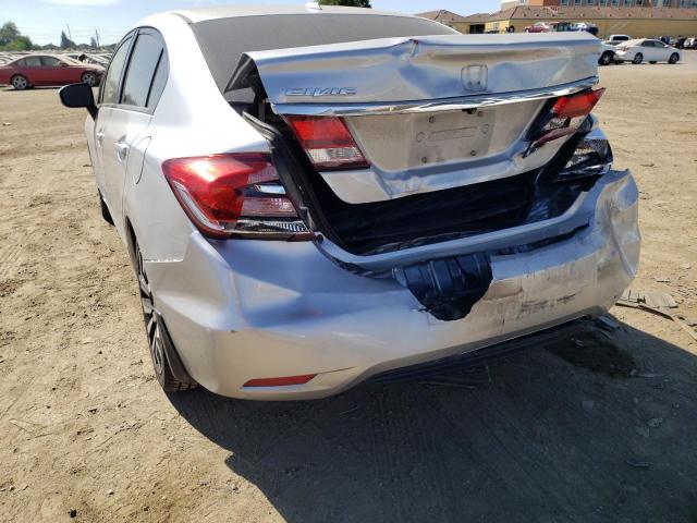Photo 10 from auction – 2014 HONDA CIVIC EXL with VIN 19XFB2F93EE242706