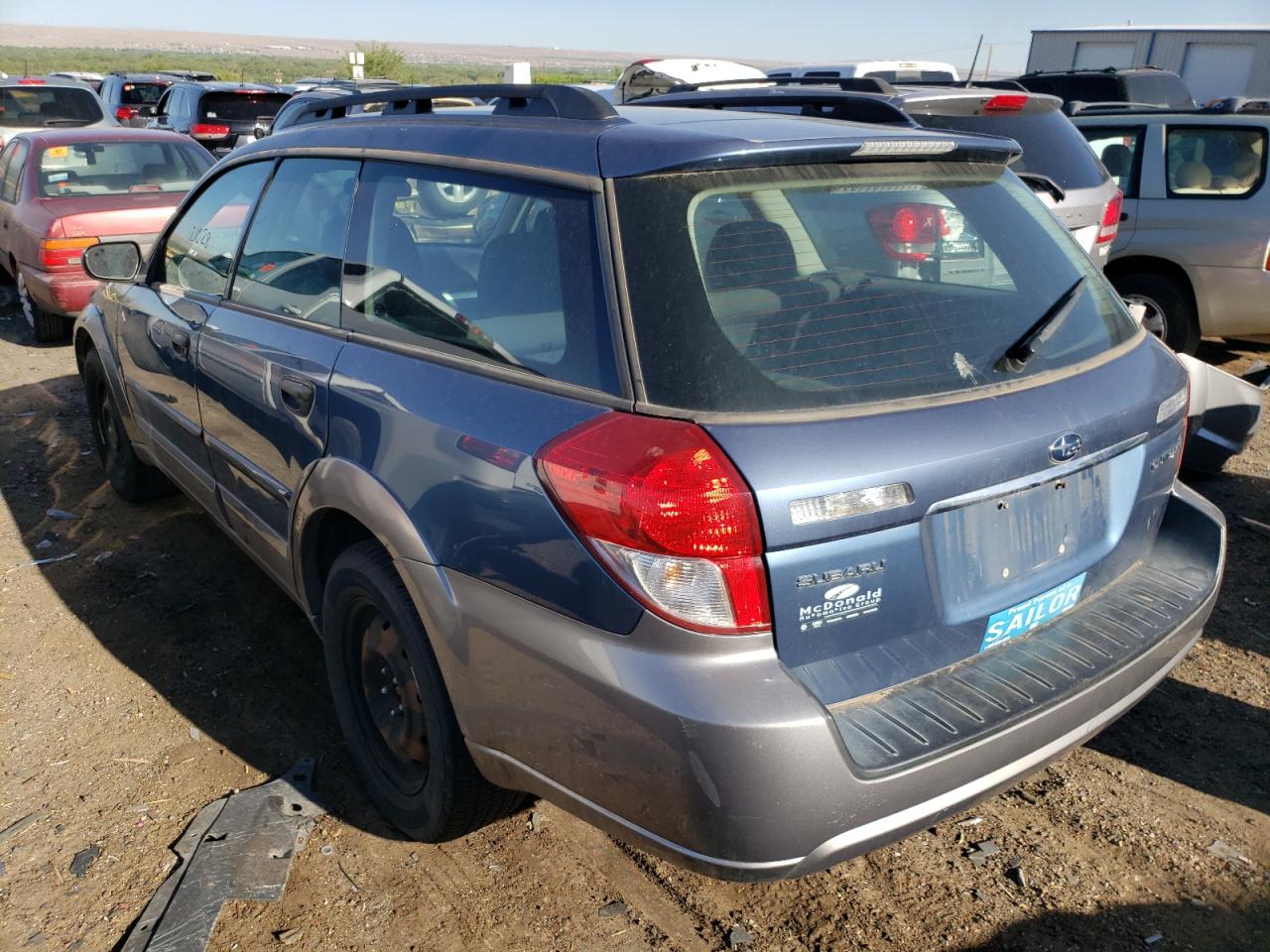 Photo 3 from auction – 2009 SUBARU OUTBACK with VIN 4S4BP60CX97337552