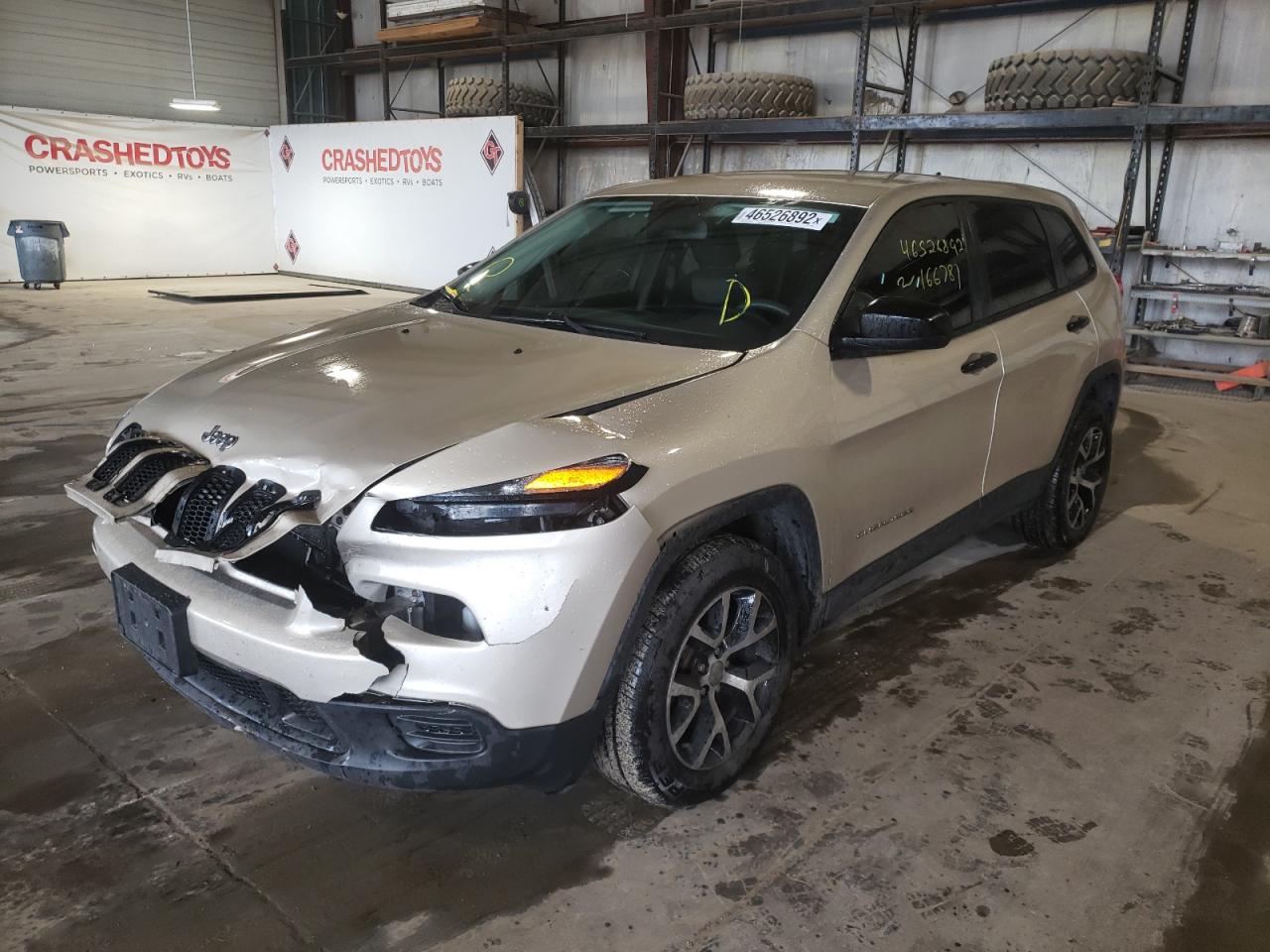 Photo 2 from auction – 2014 JEEP CHEROKEE S with VIN 1C4PJLAB0EW320601