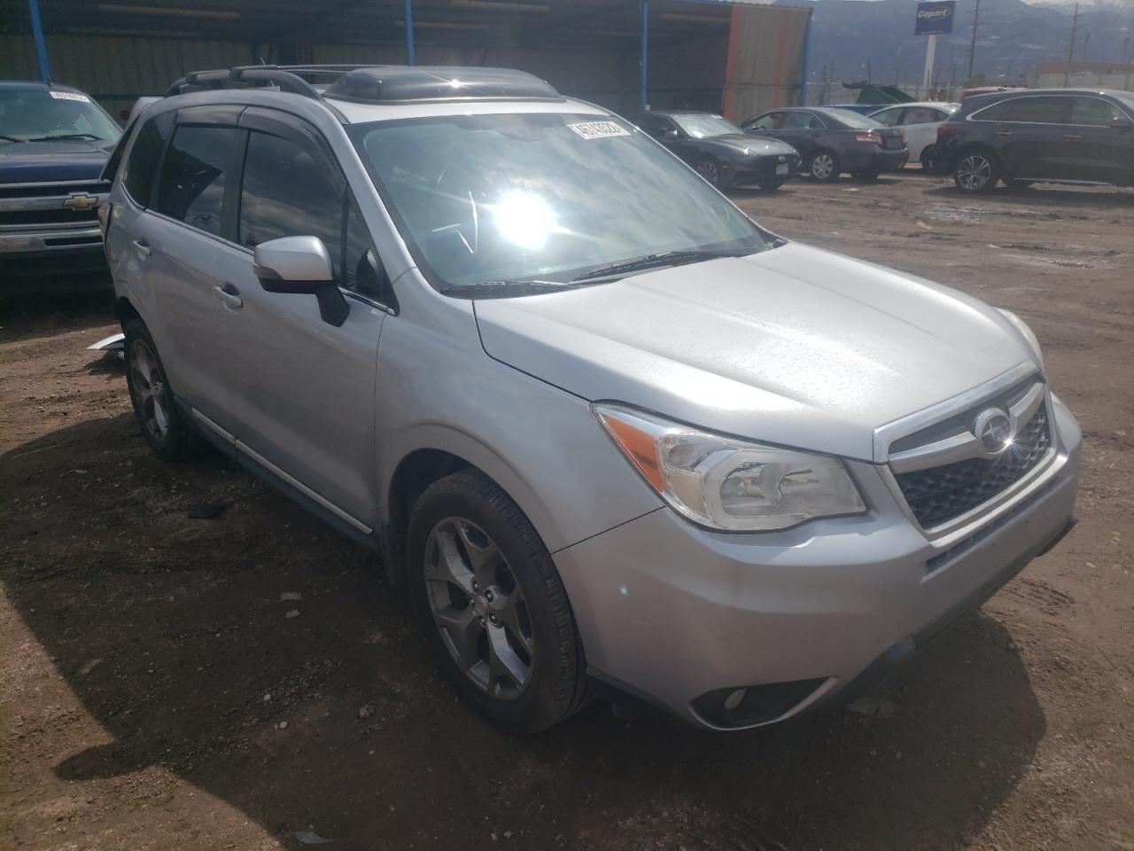 SUBARU FORESTER 2 2015 with VIN JF2SJAWC2FH524419 - Photo from auction