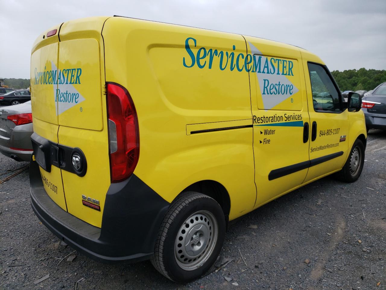 Photo 16 from auction – 2016 RAM PROMASTER with VIN ZFBERFAT5G6C31335