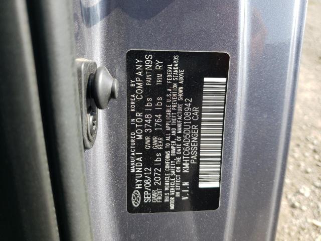 Photo 10 from auction – 2013 HYUNDAI VELOSTER with VIN KMHTC6AD5DU108942