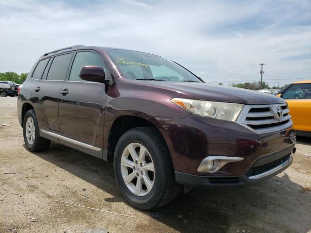 TOYOTA HIGHLANDER 2011 with VIN 5TDBK3EH5BS084240 - Photo from auction