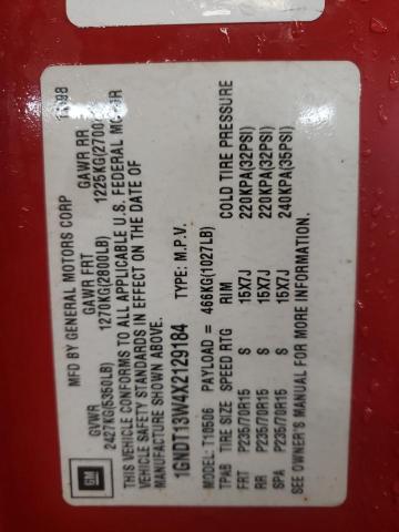 Photo 10 from auction – 1999 CHEVROLET BLAZER with VIN 1GNDT13W4X2129184