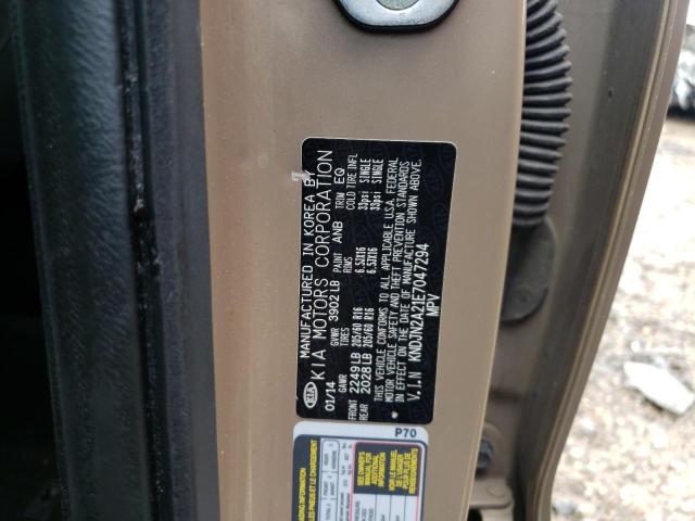 Photo 10 from auction – 2014 KIA SOUL with VIN KNDJN2A21E7047294