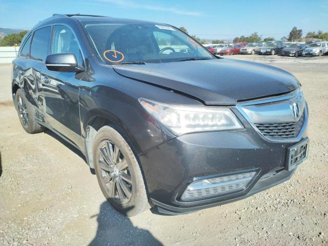 ACURA MDX TECHNO 2016 مع رقم تعريف المركبة 5FRYD4H64GB020544 - صورة من المزاد