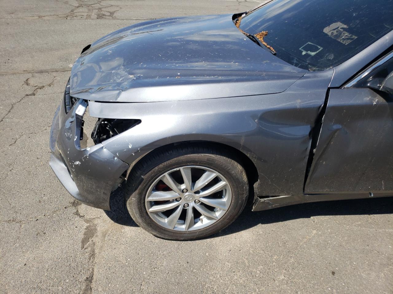 Photo 9 from auction – 2014 INFINITI Q50 BASE with VIN JN1BV7AR2EM685668