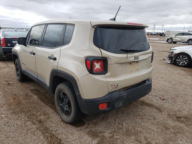 Photo 3 from auction – 2016 JEEP RENEGADE S with VIN ZACCJBAW8GPC59316
