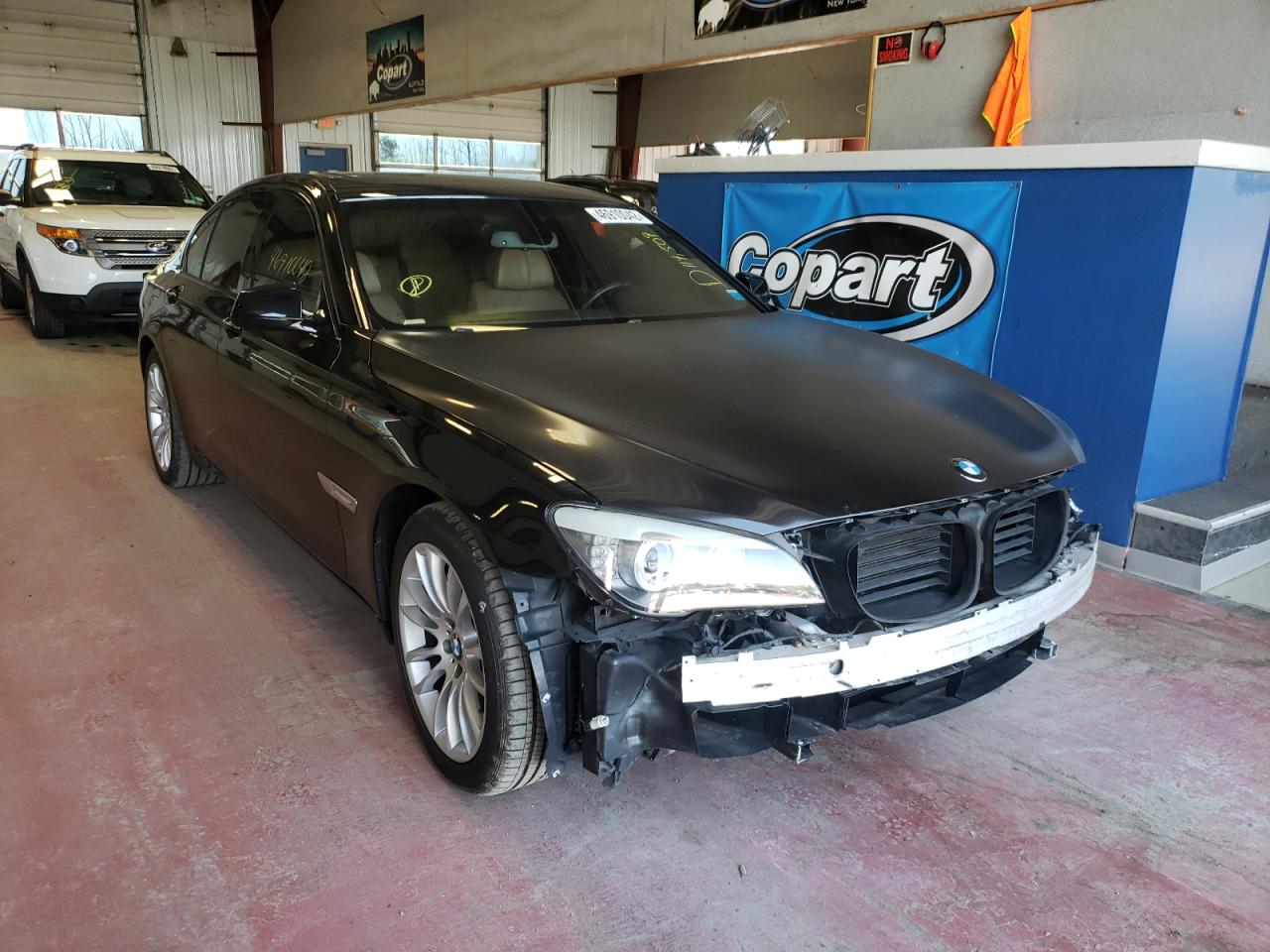 BMW 740 I 2011 with VIN WBAKA4C51BC392103 - Photo from auction
