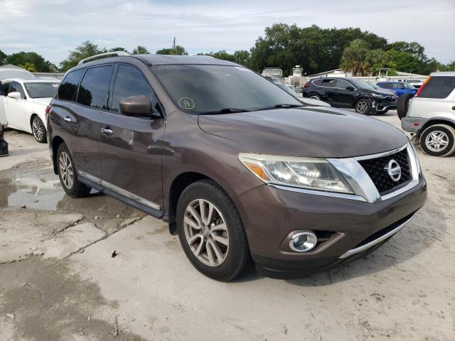 NISSAN PATHFINDER 2015 with VIN 5N1AR2MN2FC683401 - Photo from auction