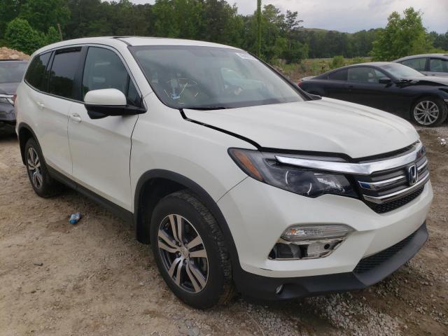 HONDA PILOT EXL 2017 with VIN 5FNYF6H80HB096255 - Photo from auction