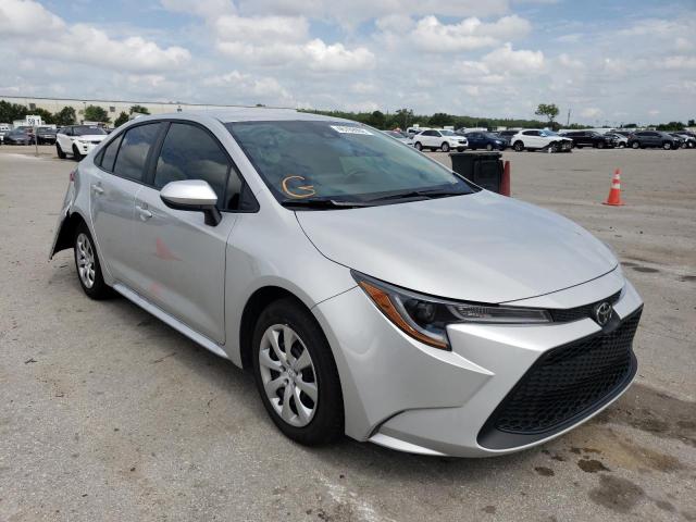 TOYOTA COROLLA LE 2022 with VIN 5YFEPMAE3NP301653 - Photo from auction
