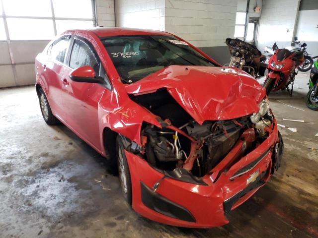 CHEVROLET SONIC LT 2015 with VIN 1G1JC5SH2F4150424 - Photo from auction