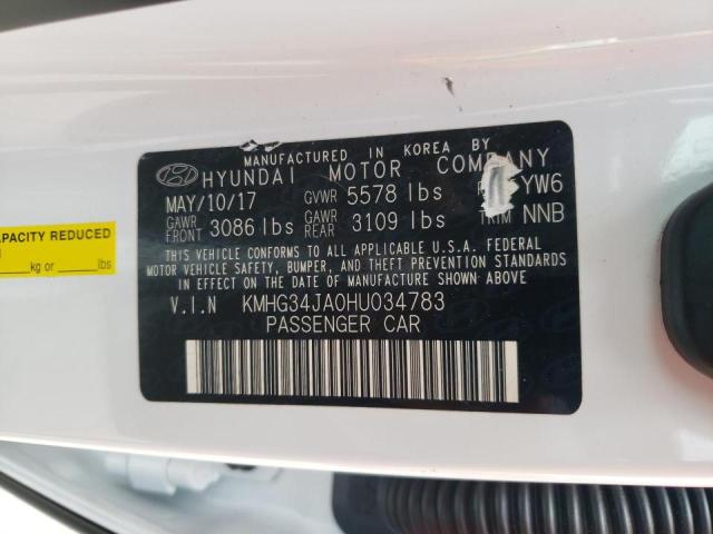 Photo 10 from auction – 2017 GENESIS G90 PREMIU with VIN KMHG34JA0HU034783